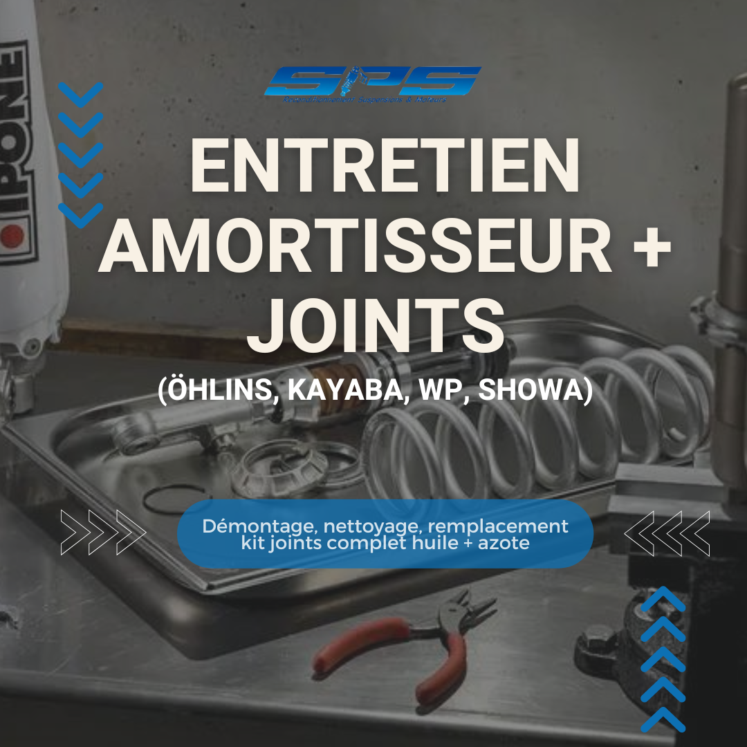 ENTRETIEN AMORTISSEUR + JOINTS