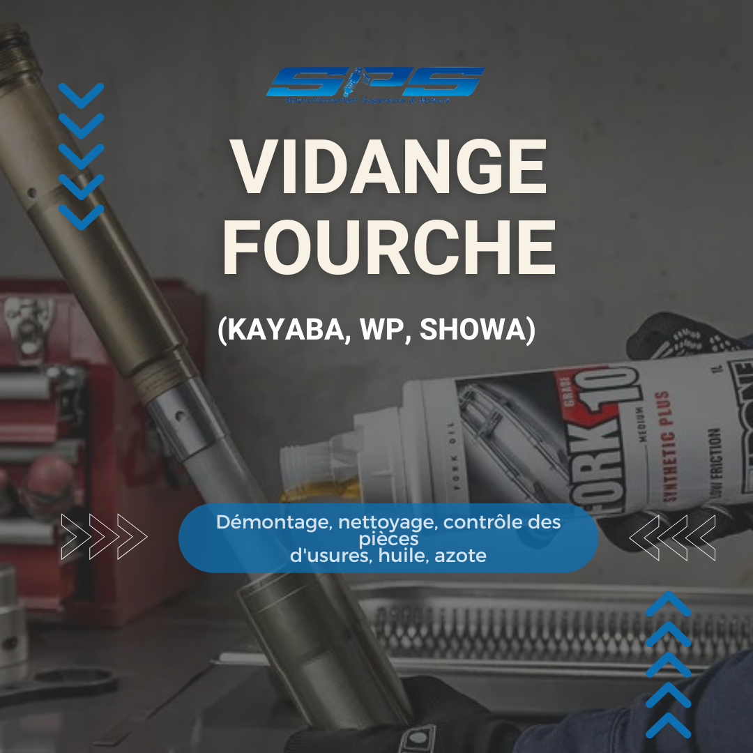 VIDANGE FOURCHE (Kayaba, WP, Showa)